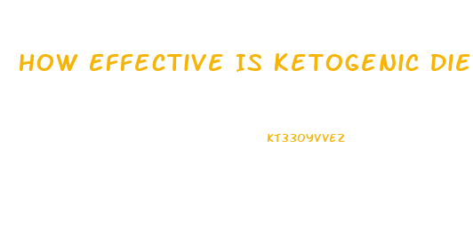 How Effective Is Ketogenic Diet For Weight Loss