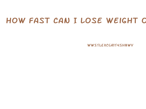 How Fast Can I Lose Weight On Keto