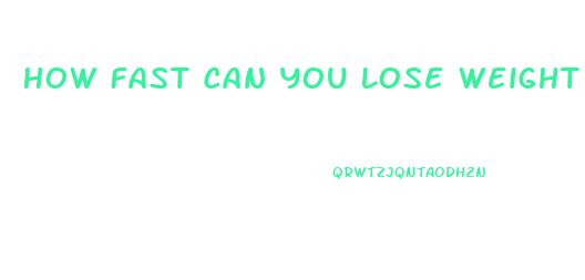 How Fast Can You Lose Weight On Adderall