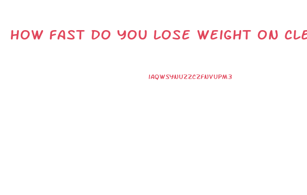 How Fast Do You Lose Weight On Clenbuterol