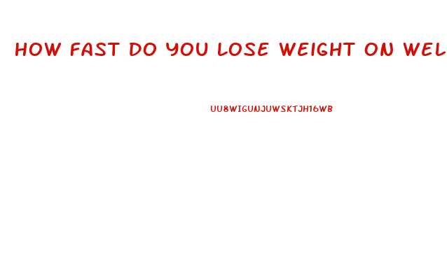 How Fast Do You Lose Weight On Wellbutrin