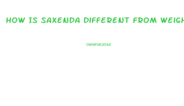 How Is Saxenda Different From Weight Loss Pills