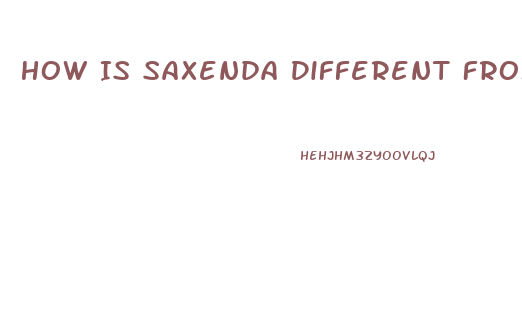 How Is Saxenda Different From Weight Loss Pills