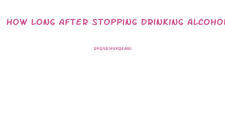 How Long After Stopping Drinking Alcohol Will I Lose Weight