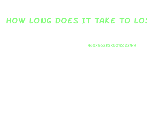 How Long Does It Take To Lose Weight On Low Carb Diet