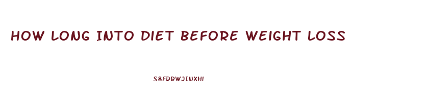 How Long Into Diet Before Weight Loss