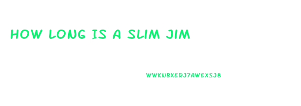 How Long Is A Slim Jim