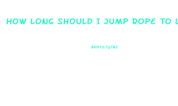 How Long Should I Jump Rope To Lose Weight