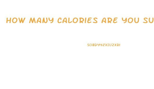 How Many Calories Are You Supposed To Eat A Day To Lose Weight
