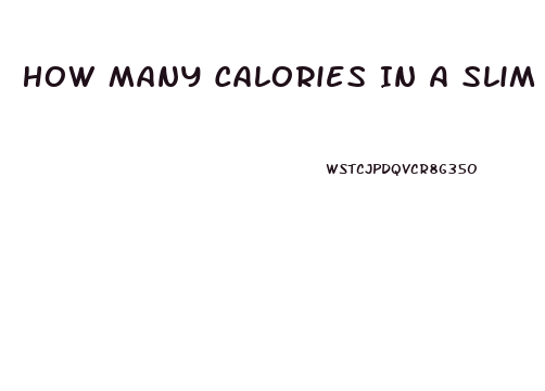 How Many Calories In A Slim Jim