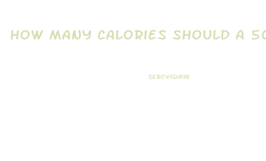 How Many Calories Should A 50 Year Old Woman Eat To Lose Weight