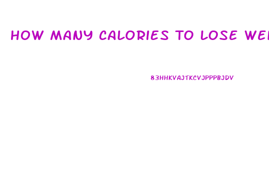 How Many Calories To Lose Weight Without Exercise