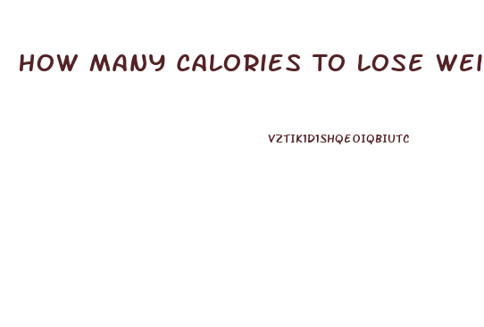 How Many Calories To Lose Weight Without Exercise