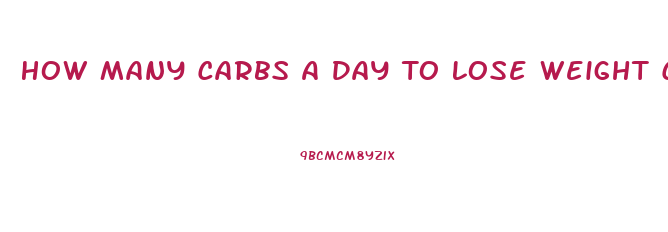 How Many Carbs A Day To Lose Weight Calculator