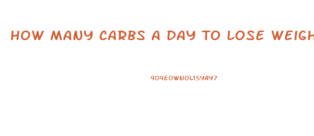 How Many Carbs A Day To Lose Weight Calculator