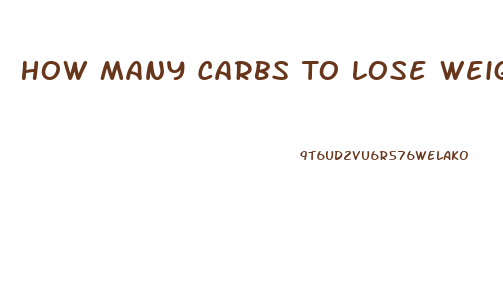 How Many Carbs To Lose Weight Calculator