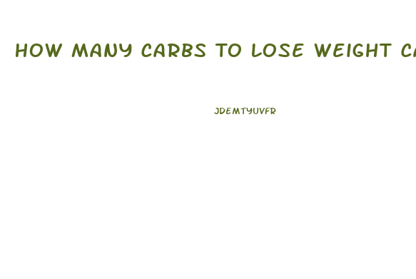 How Many Carbs To Lose Weight Calculator