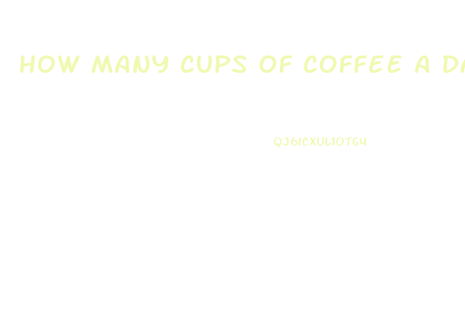 How Many Cups Of Coffee A Day To Lose Weight