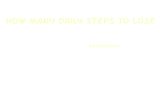 How Many Daily Steps To Lose Weight