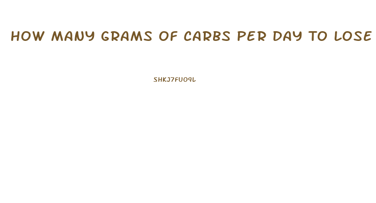 How Many Grams Of Carbs Per Day To Lose Weight