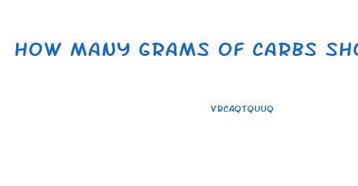 How Many Grams Of Carbs Should I Eat To Lose Weight