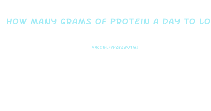 How Many Grams Of Protein A Day To Lose Weight Calculator