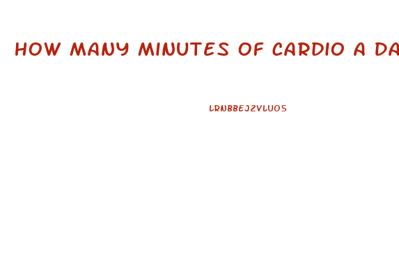 How Many Minutes Of Cardio A Day To Lose Weight