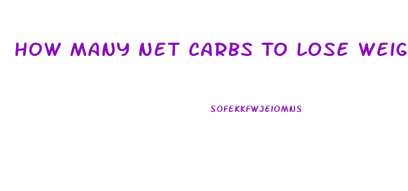 How Many Net Carbs To Lose Weight