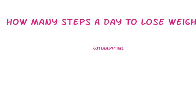 How Many Steps A Day To Lose Weight Calculator