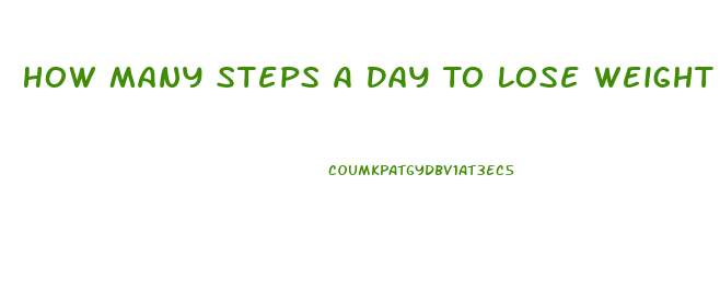 How Many Steps A Day To Lose Weight Calculator