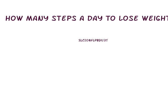 How Many Steps A Day To Lose Weight Calculator