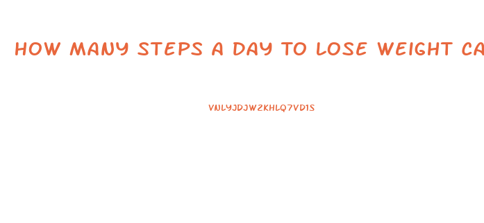 How Many Steps A Day To Lose Weight Calculator