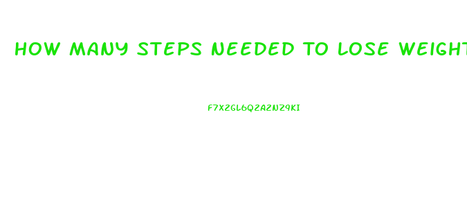 How Many Steps Needed To Lose Weight
