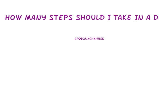 How Many Steps Should I Take In A Day To Lose Weight