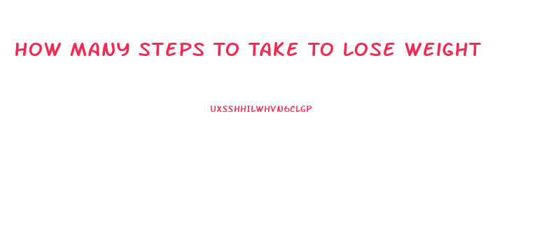 How Many Steps To Take To Lose Weight