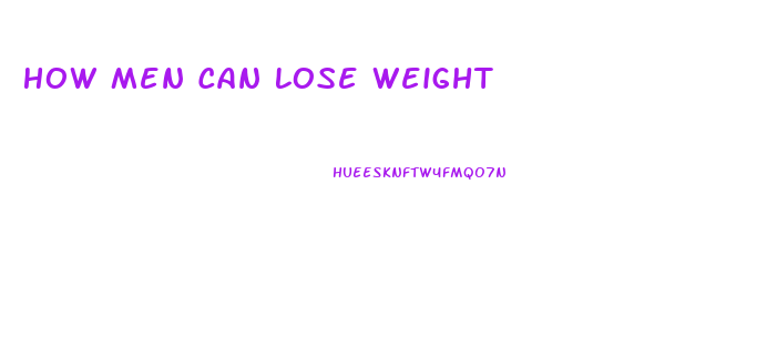 How Men Can Lose Weight