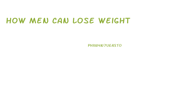 How Men Can Lose Weight