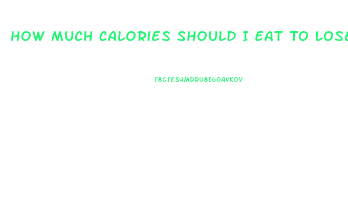 How Much Calories Should I Eat To Lose Weight Calculator