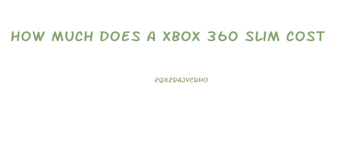 How Much Does A Xbox 360 Slim Cost