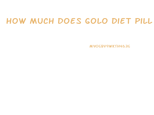 How Much Does Golo Diet Pill Cost