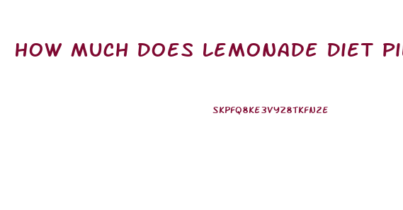 How Much Does Lemonade Diet Pill Cost