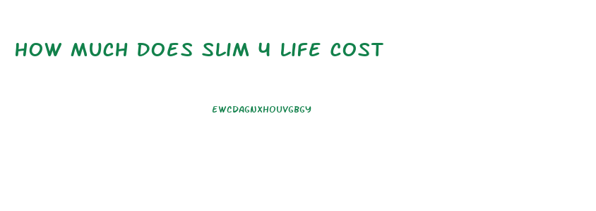 How Much Does Slim 4 Life Cost