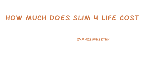 How Much Does Slim 4 Life Cost