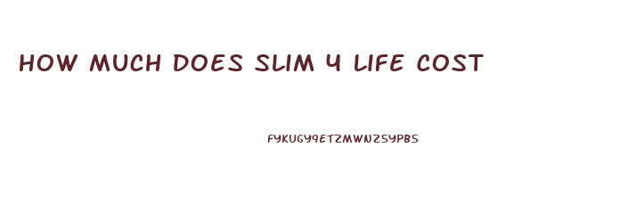 How Much Does Slim 4 Life Cost