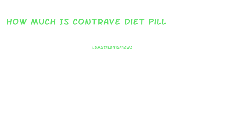 How Much Is Contrave Diet Pill