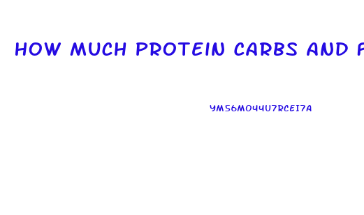 How Much Protein Carbs And Fat Should I Eat To Lose Weight Calculator