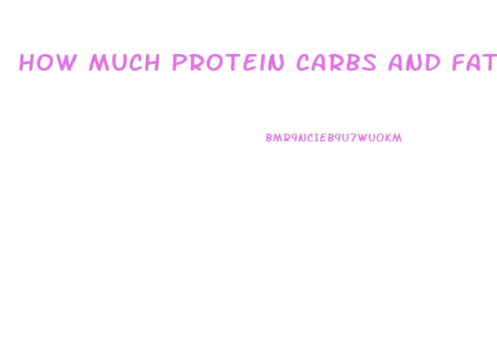 How Much Protein Carbs And Fat Should I Eat To Lose Weight