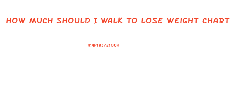 How Much Should I Walk To Lose Weight Chart