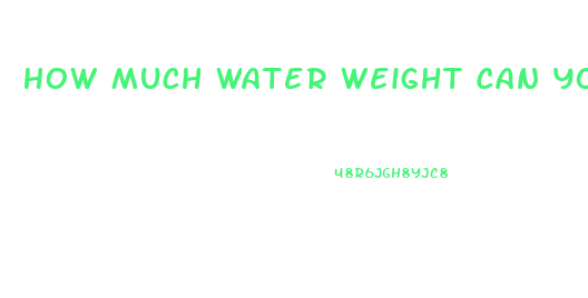 How Much Water Weight Can You Lose In A Sauna