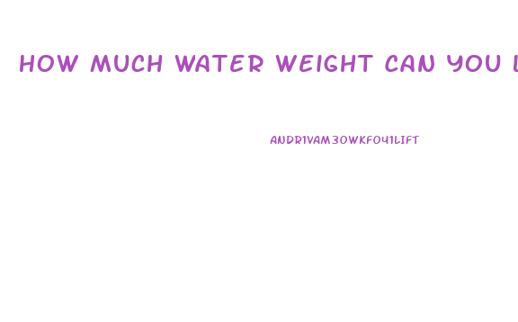 How Much Water Weight Can You Lose In A Sauna